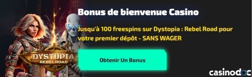 bonus de bienvenue casinozer