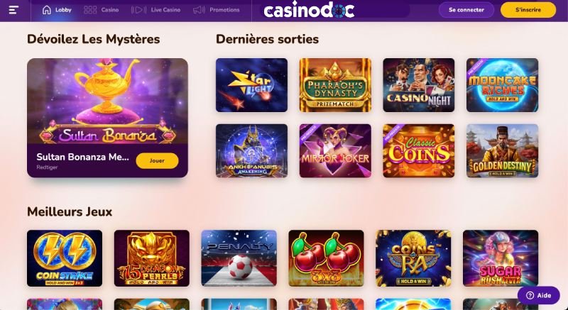 interface wild sultan casino