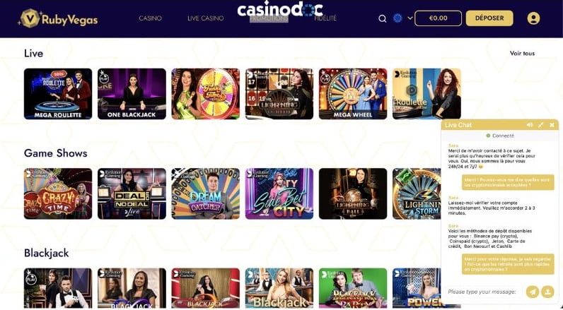 service client ruby vegas