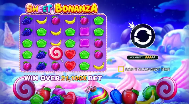 machine a sous sweet bonanza
