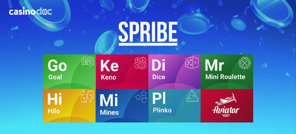 Fournisseur de jeu spribe
