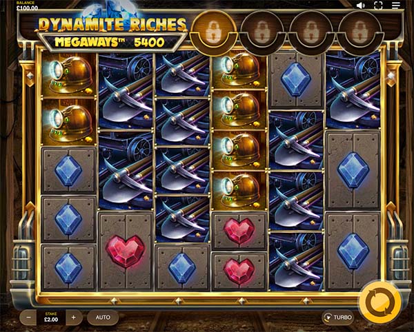 Dynamit Riches Megaways de Red Tiger Gaming