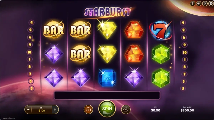 starburst netent
