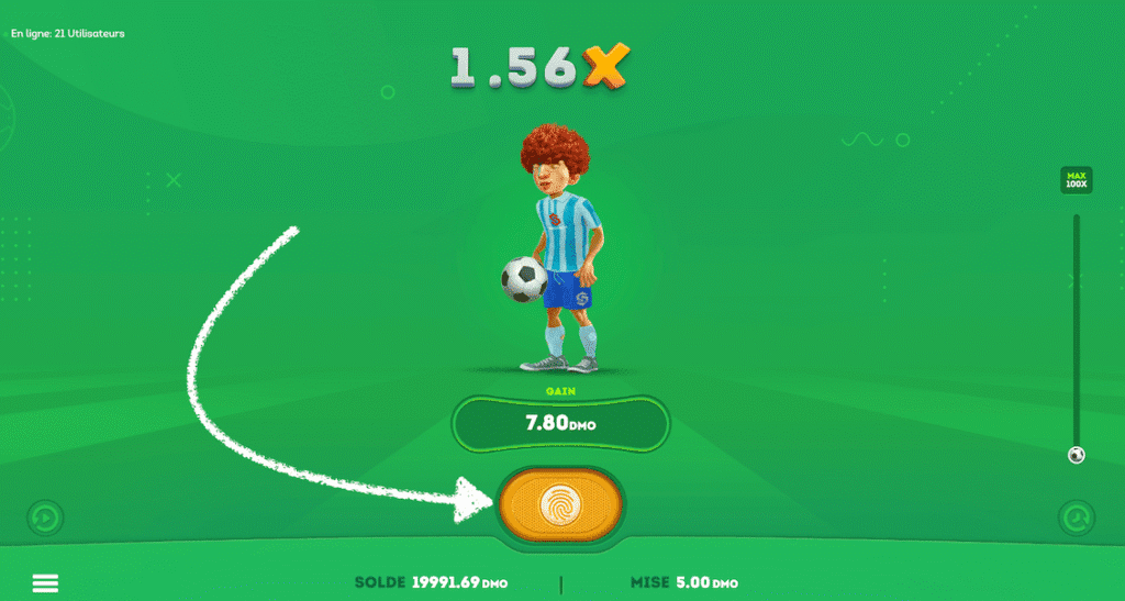 Cashout sur footballx