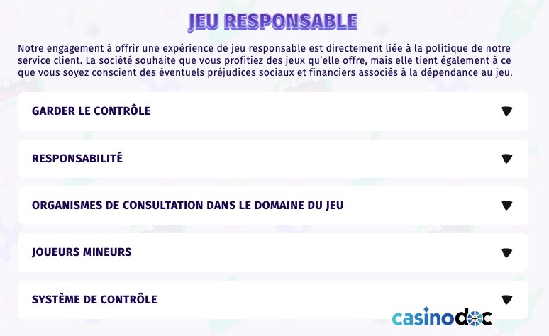 La sécurité sur Casombie