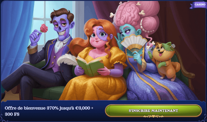 offre de bienvenue casino casombie
