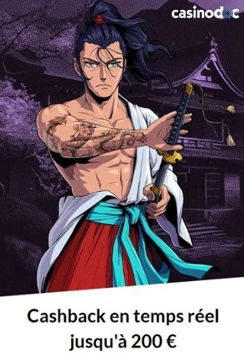 cashback manga casino