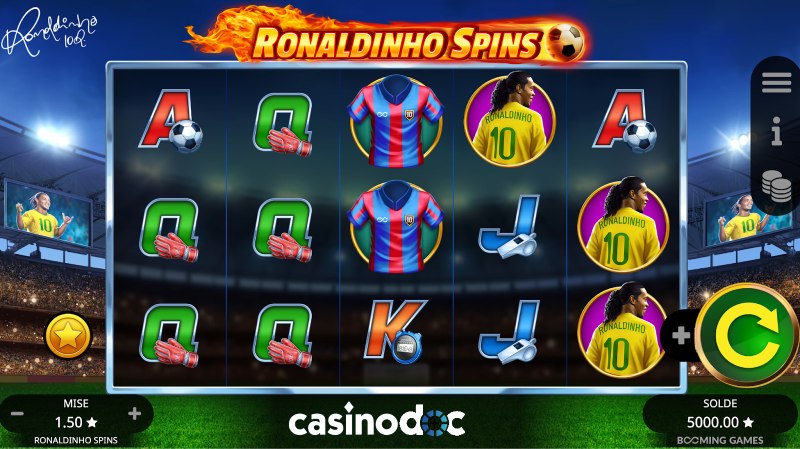 Ronaldinho Spins Slot