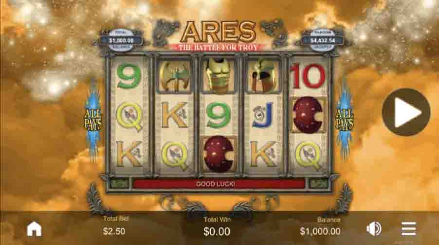 ares, the battle of troy