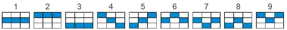 lignes gagnantes triple diamond