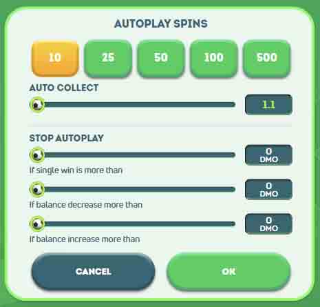 la fonction autoplay du jeu