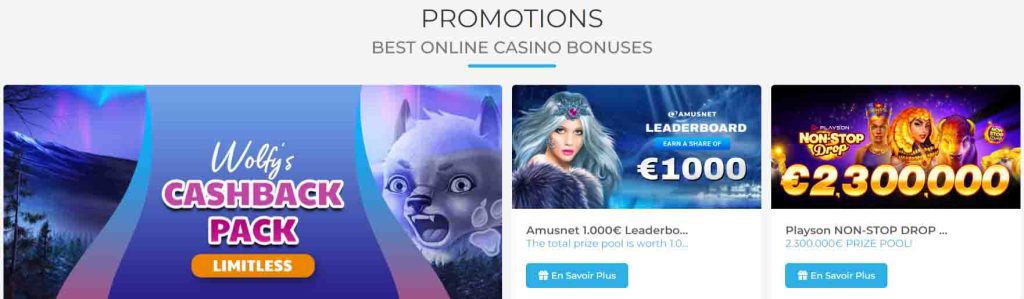 bonus wolfy casino