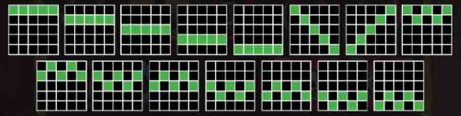 lignes gagnantes de chaos crew