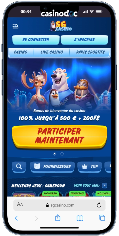 sg casino sur mobile