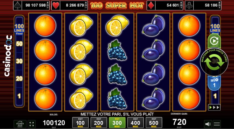 40 Super Hot Slot