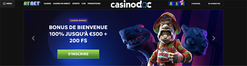 bonus bienvenue rtbet