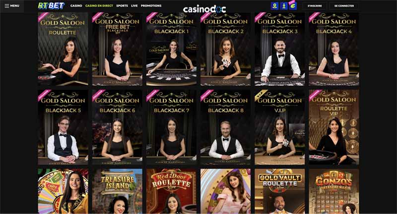 casino en direct rtbet