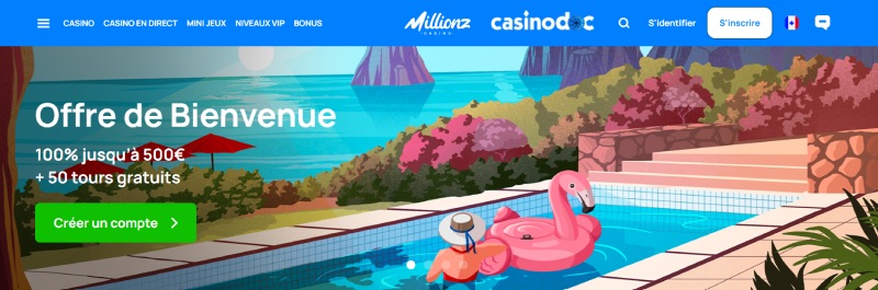 Bonus sans wager Millionz