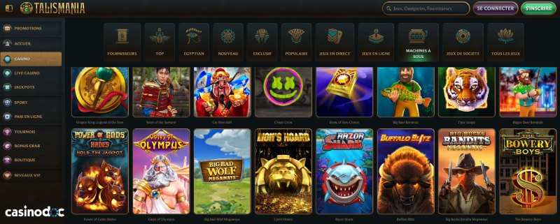 Slots Talismania Casino