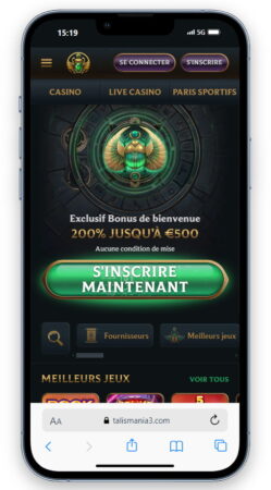 talismania sur mobile ios