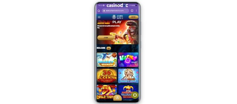 atlantis slots mobile android