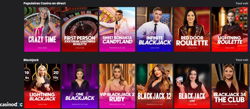 Live Casino Lucky Block Casino