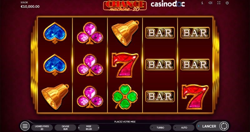 chance machine 20