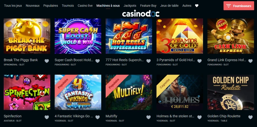 machines à sous et jackpots sur stakes casino