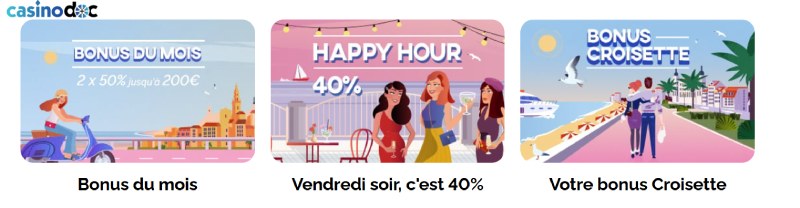 Autres promotions sur Azur Casino