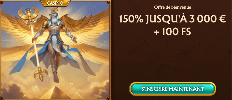bonus de bienvenue amunra casino