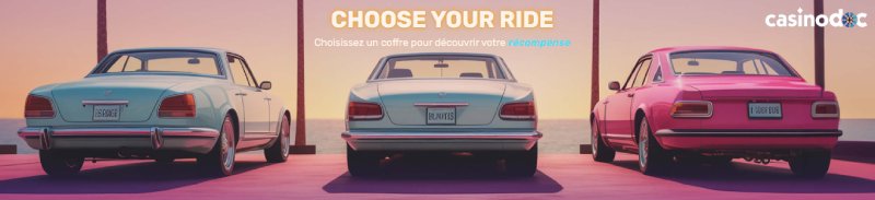 Bonus Lucky Ride sur Let's Lucky