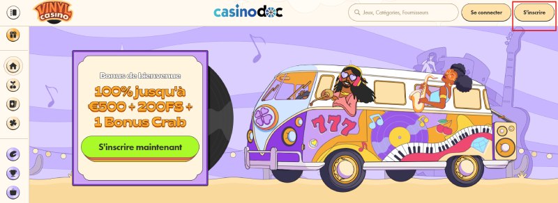 inscription vinyl casino