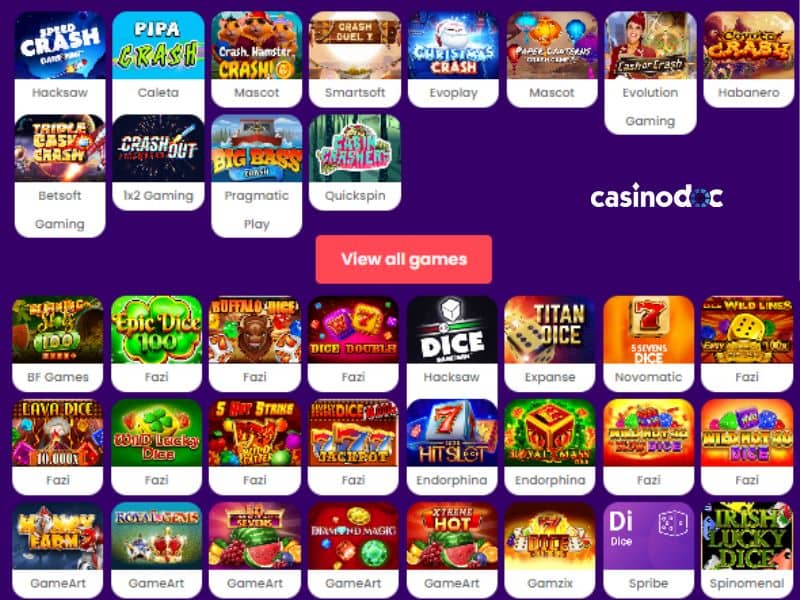 mini jeux zinkra casino