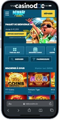 Nalu Casino sur mobile ios