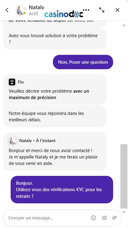 Service client Let's Lucky
