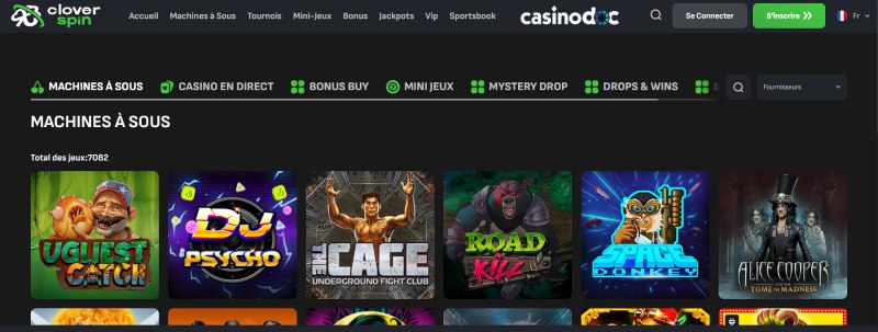 slots cloverspin
