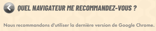 navigateur recommandé pour Vegasino