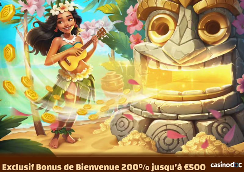 bonus bienvenue tiki casino