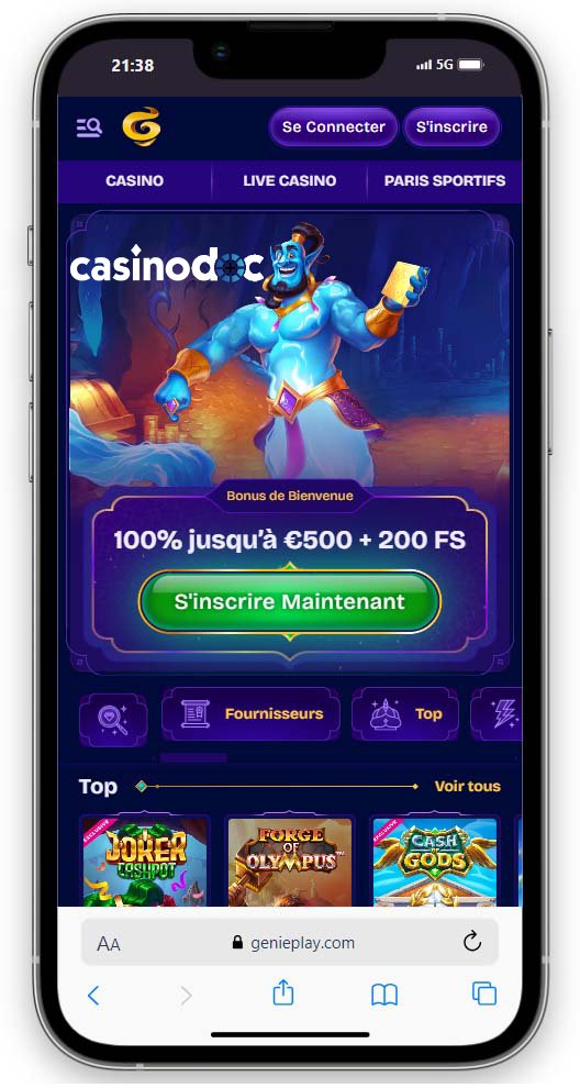 interface ios genie play