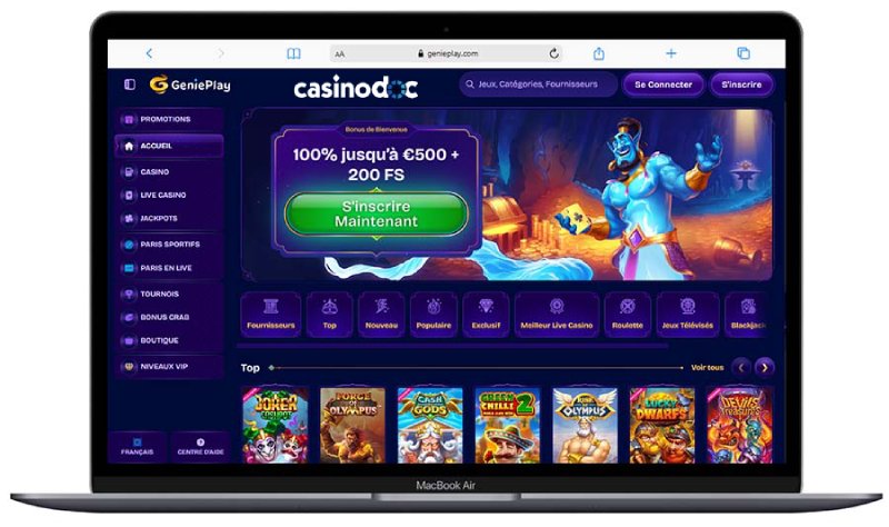 interface ordinateur genie play