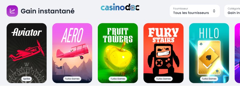 mini jeux slott casino