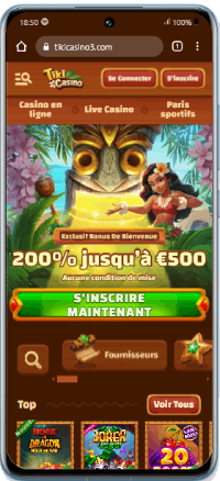 interface android tiki casino