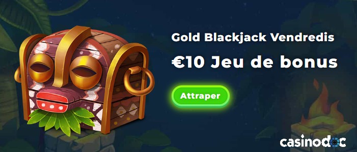 Gold Blackjack sur Wazamba