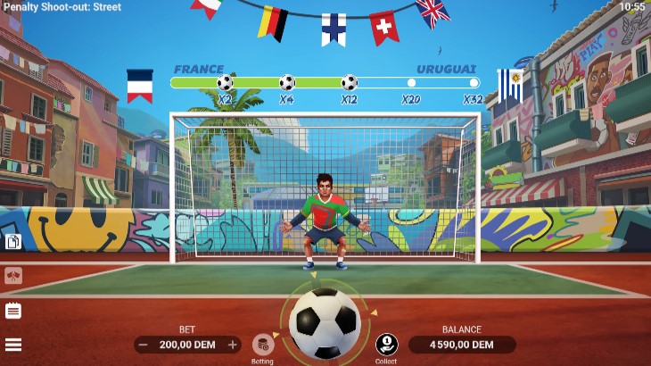 penalty shoot out street jeu