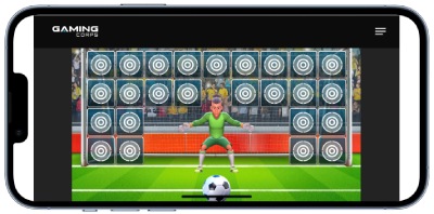 La version mobile de Penalty Champion