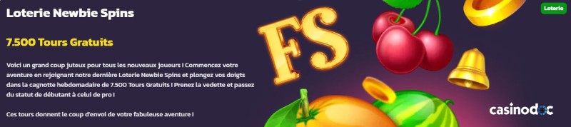 Loteries sur Coolzino Casino