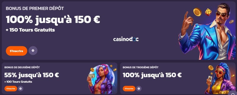 offres bonus et promotions Coolzino