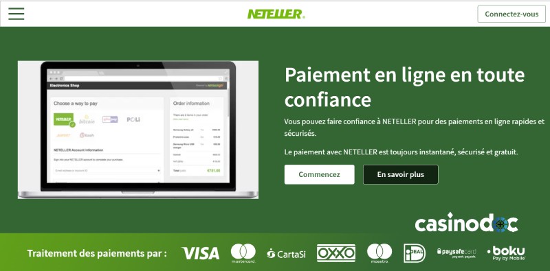 Sécurité et Protection des Données avec Neteller pour les casinos en ligne