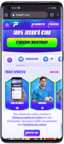 interface android funbet