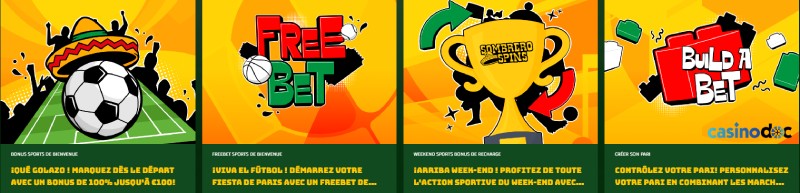 autres promotions sombrero spins